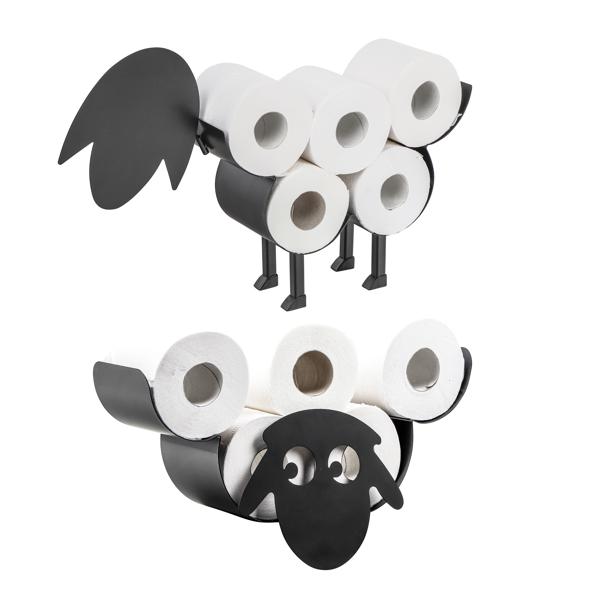 Toilettenpapierhalter 2-fach sortiert