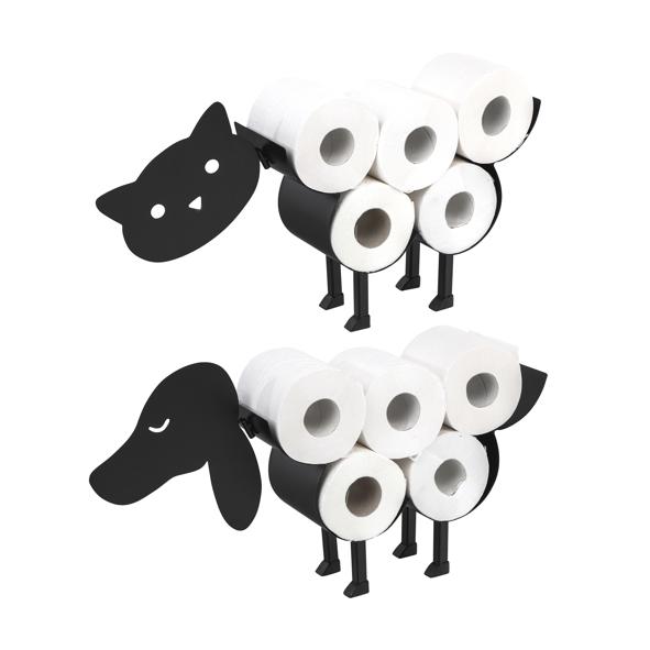 Toilettenpapierhalter 2-fach sortiert