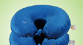 Reisenackenkissen mit LED-Leselampe