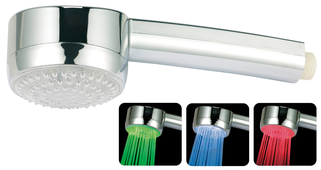 Duschkopf mit LED-Technik