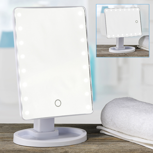 Kosmetikspiegel mit LED Beleuchtung