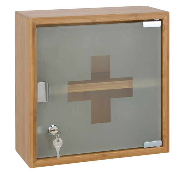 Medizinschrank aus Bambus