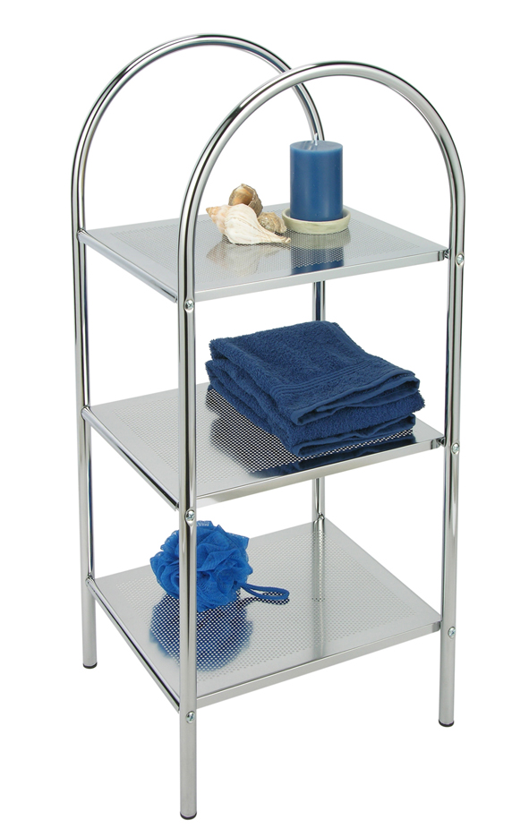 Badezimmerregal mit 3 Ablageflächen