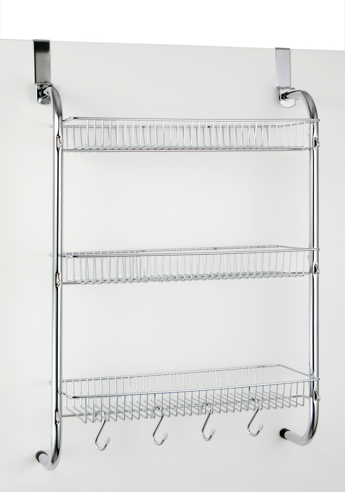 Türhängeregal mit 3 Ebenen ideal für