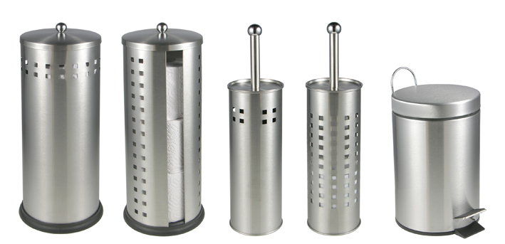 Badezimmer-Set 9-tlg.: bestehend aus: