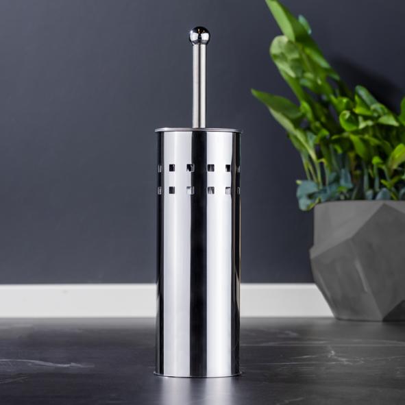 WC-Garnitur aus Edelstahl 18/0