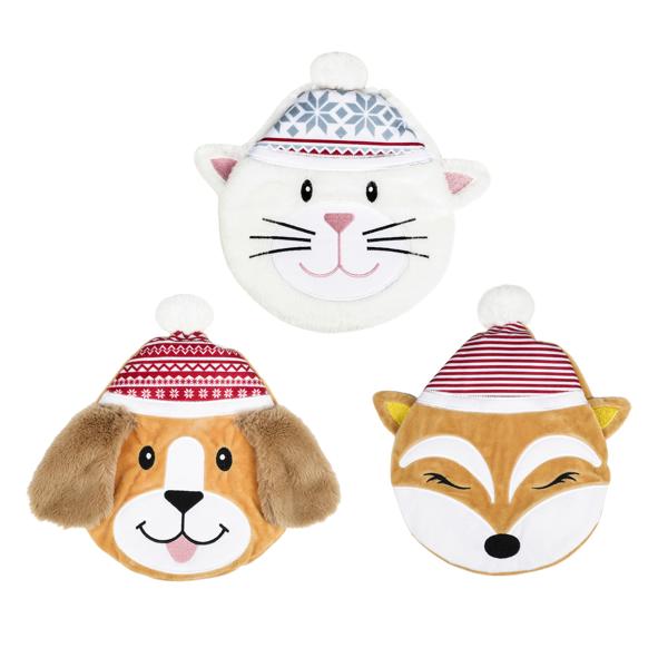 Wärmflasche 3 verschiedene Motive