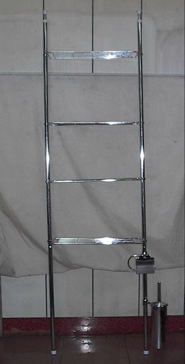 Badezimmerregal mit 4 Böden inkl.