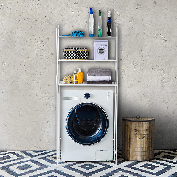 Waschmaschinenregal aus Metall