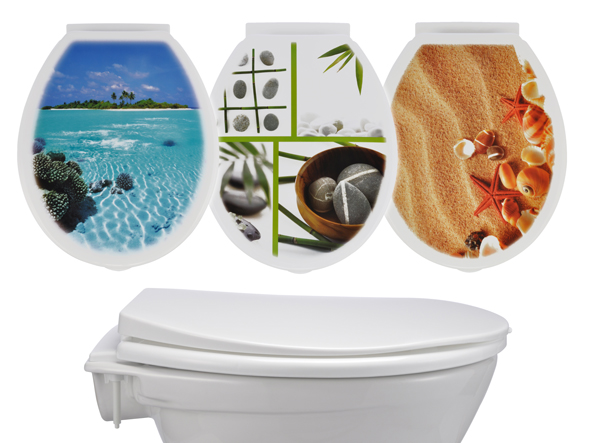 WC-Sitz aus Kunststoff