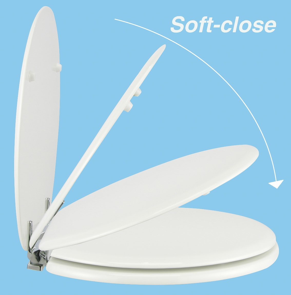 WC-Sitz mit "Soft-Close"