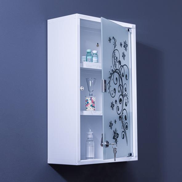 Medizinschrank, bedruckt