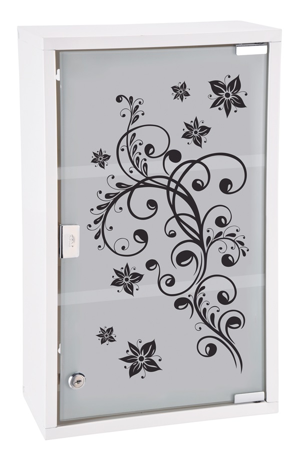 Medizinschrank, bedruckt