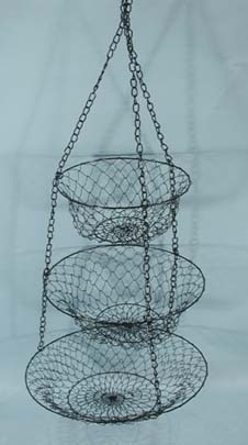 Hängekorb aus Metall