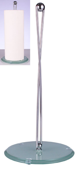 Küchenrollenhalter,Metall verchromt