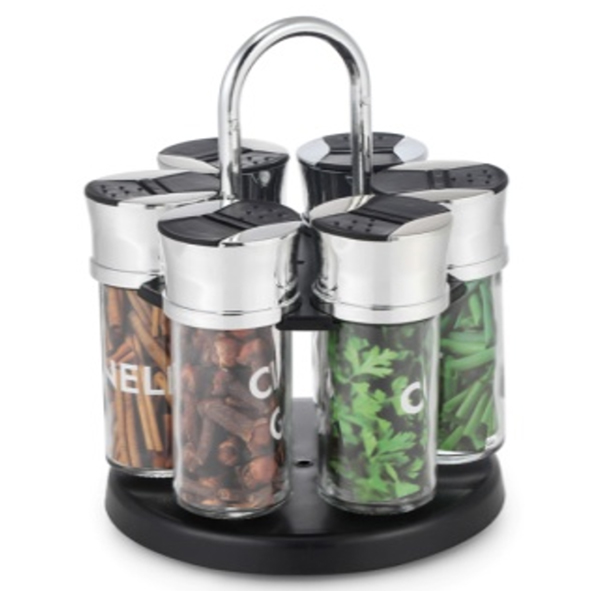 Gewürzkarussell mit 6 Gewürzgläsern