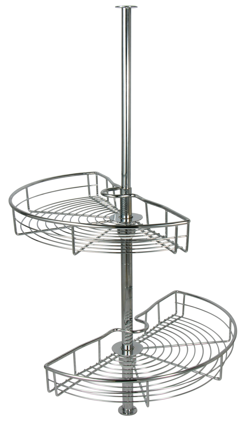 Drehbares Regal 180 Grad  - 2 Böden