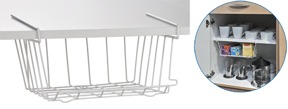 Schrankkorb aus Metall