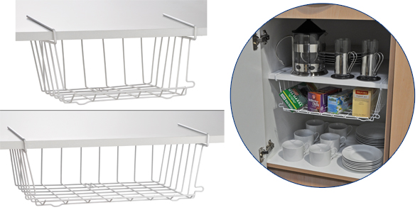 Schrankkorb-Set aus Metall