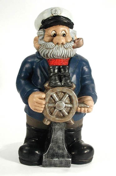 Kapitän aus Keramik
