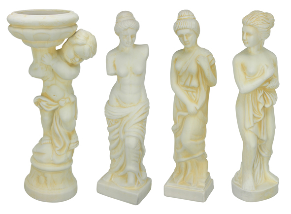 Gartenputte aus Terrakotta