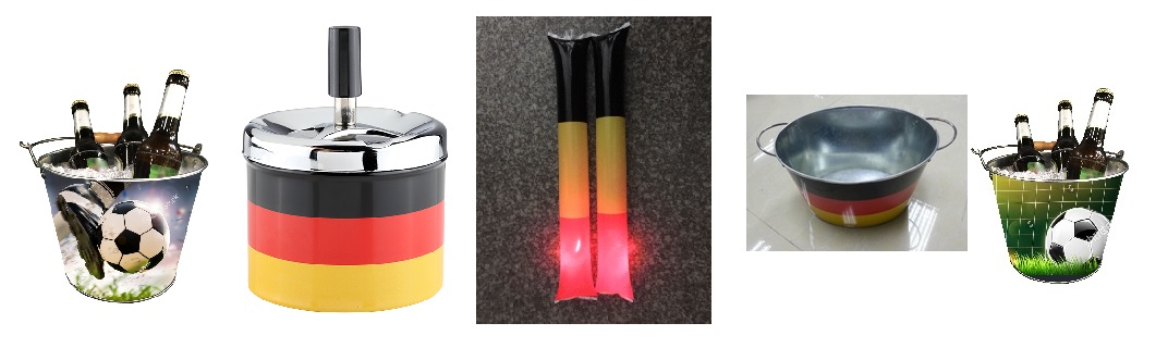 Mixkarton Fan-Artikel 51-tlg., sortiert