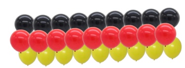 60er Pack Luftballons