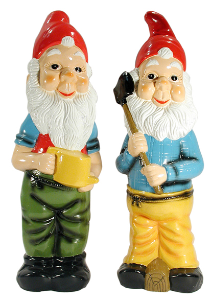 Gartenzwerg aus Terrakotta, 75cm