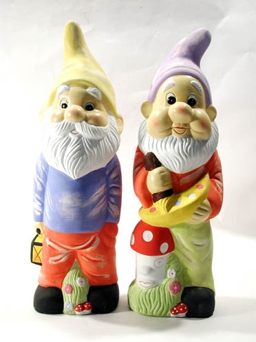 Gartenzwerg aus Terrakotta