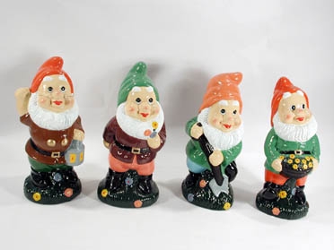 Gartenzwerg  aus Keramik