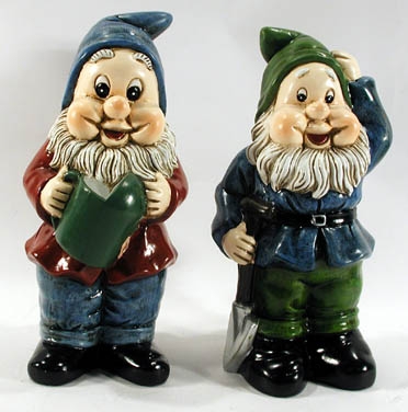 Gartenzwerg aus Terrakotta