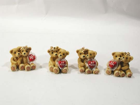 Bären-Pärchen mit Herz