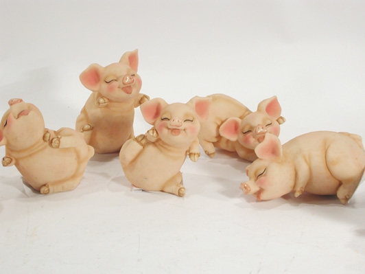 Schwein aus Terrakotta