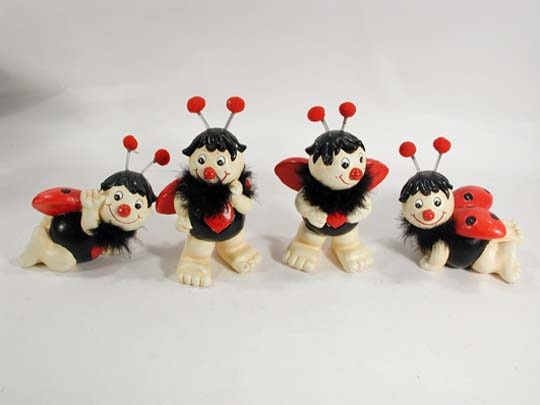 Marienkäfer aus Terrakotta