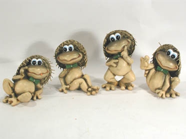 Frosch aus Terrakotta