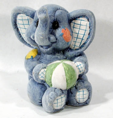 Elefant, 16 cm, 4 verschiedene Designs