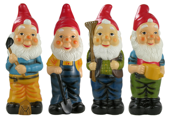 Gartenzwerg aus Terrakotta 35cm