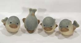 Deko-Delphine, ca. 11 cm