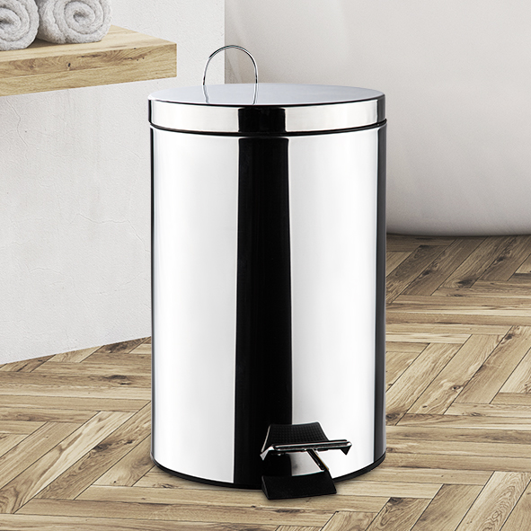 Treteimer 12ltr. aus Edelstahl