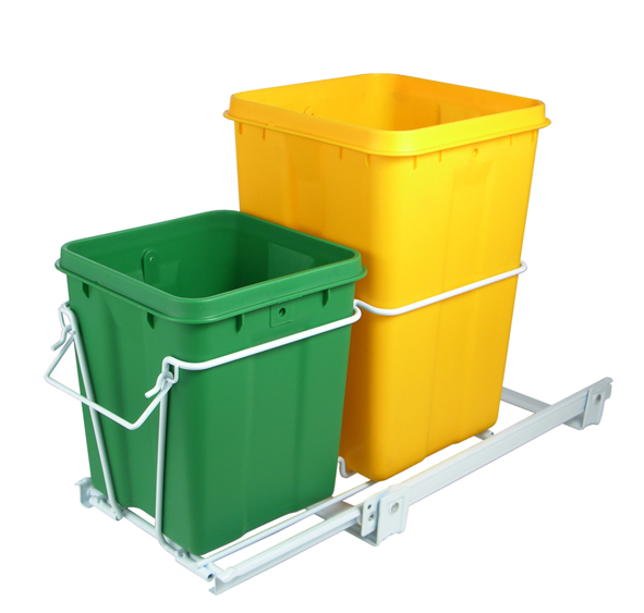 Abfalleimerschublade zum Ausziehen mit