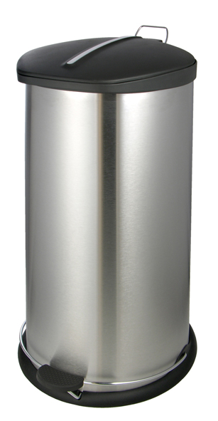 Treteimer aus Edelstahl ca. 32ltr.