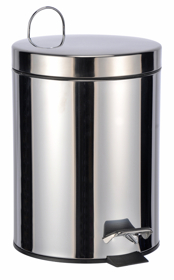 Treteimer 5 L aus Edelstahl # 410