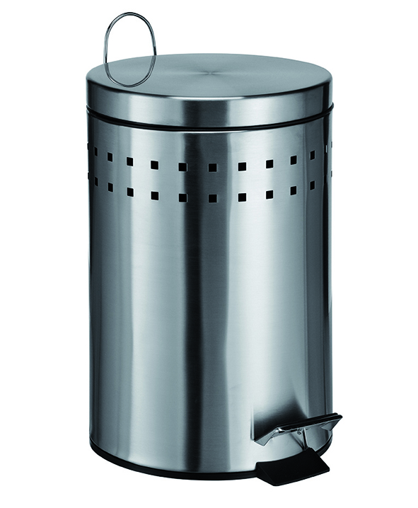 Treteimer 12 L mit Lochmuster