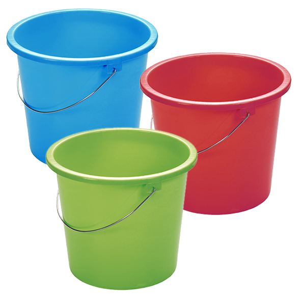 Haushaltseimer 10 L, aus Kunststoff