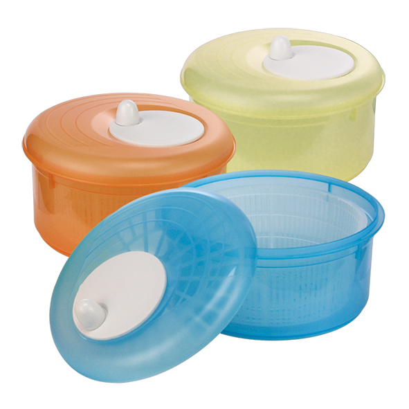 Salatschleuder rund 24cm, ca. 4 Liter