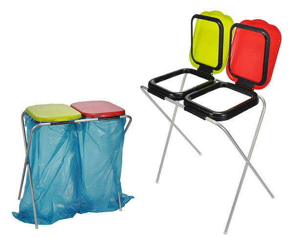 Müllsackständer für 2 Müllbeutel