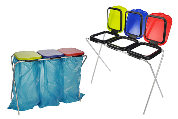 Müllsackständer für 3 Müllbeutel