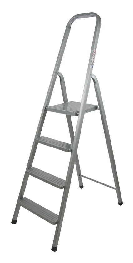 Stahlleiter 4-stufig