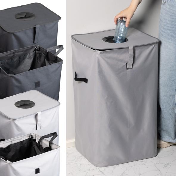 Flaschensammler, herausnehmbare Tragetasche