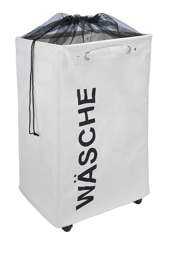 Wäschesammler mit Rädern